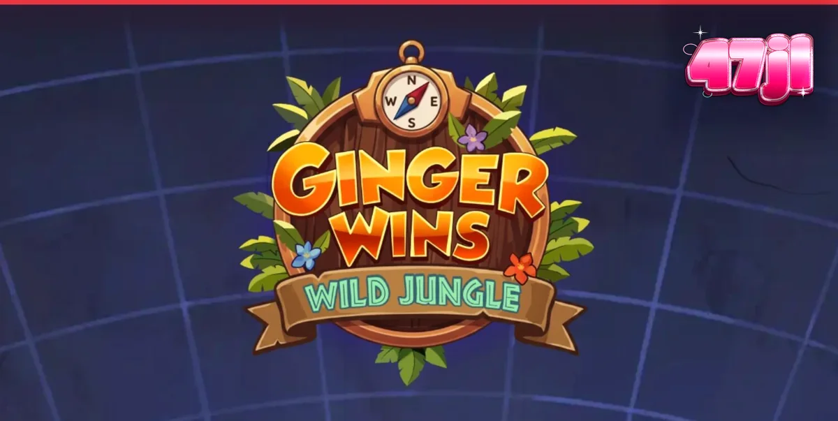 Isang madilim at misteryosong eksena sa loob ng kagubatan na nagtatampok ng mga simbolo ng Ginger Wins Wild Jungle.